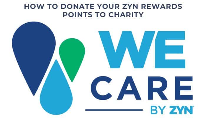 How to Donate Your Zyn Rewards Points to Charity
